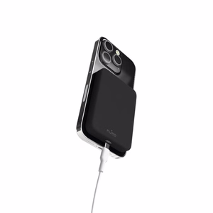Puro Mini Power Mag 4200mAh -virtapankki MagSafe USB-C:llä - musta