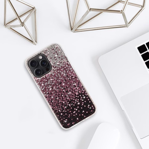 Tel Protect Diamond Suojakuori iPhone 14 Pro Max:lle burgundinpunainen