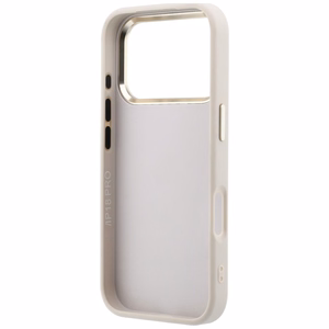 Guess 4G & Big Resin Logo suojakuori mallille iPhone 17 Pro / 18 Pro – väri: vaaleanpunainen