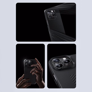 Benks Montage Magnetic Armor Air Kevlar Case PC Frame 600D+1500D (MB65) for Iphone 16 Pro black
