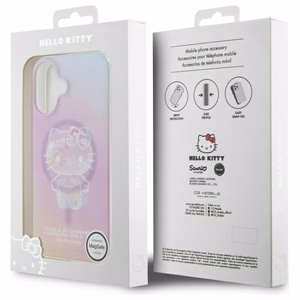 Hello Kitty IML 50th Anniversary Magsafe iPhone 16:lle Suojakuori - Vaaleanpunainen