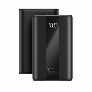 Varavirtalähde Forcell F-Energy Energo P20K2 QC3.0 PD 3A 22,5W 20000 mAh musta