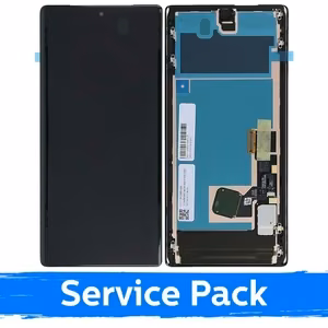 LCD-näyttö Google Pixel 6 Pro musta kehyksellä (Service Pack)