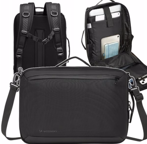 Wozinsky Premium 15.6'' Laptop Backpack/Bag with Strap - Black