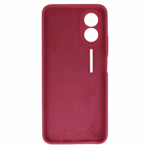 Silicone Lite Case for Oppo A38 4G burgundy