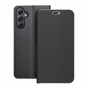 Läppäsuojakuori Samsung A34 5G:lle Luna Book Carbon musta
