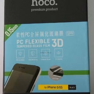 Karkaistu lasi Hoco SP9 3D Apple iPhone 6/6S musta