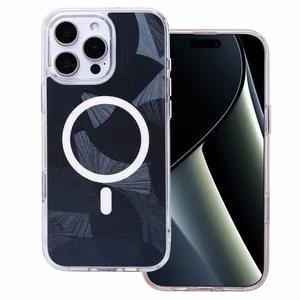 Flash Mag Suojakuori iPhone 16 Pro Max 6,9" musta