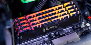 Kingston Technology FURY 16GB 4266MT/s DDR4 CL19 DIMM (2 kpl setti) Renegade RGB
