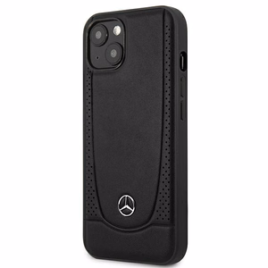 Mercedes MEHCP14MARMBK iPhone 14 Plus 6.7 musta / musta kovakuori Leather Urban