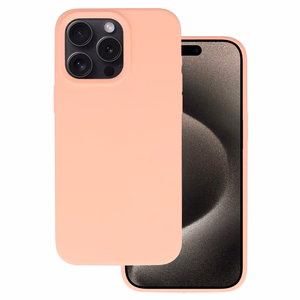 Silicone Lite Suojakuori iPhone 17 Air:lle persikka