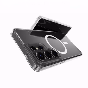Rock Crystal Transparent Series magneettinen suojakuori Samsung Galaxy S26 Ultra:lle läpinäkyvä