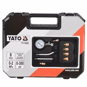Yato YT-73022 – 8-osainen bensiinimoottorin puristuspainemittari