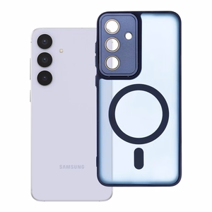 Case for Samsung S25 FE Variete Mag Cover compatible with MagSafe navy blue