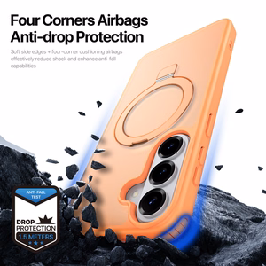 Dux Ducis Yind Magneettitelinesuojakuori Samsung S26 Plus - oranssi