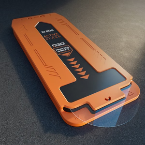SBS suojalasi D3O-teknologialla asennustyökalulla iPhone 17 Pro:lle