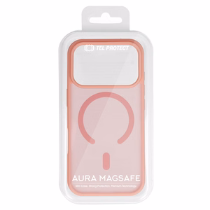 Tel Protect Aura Matte Magsafe suojakuori Iphone 17, papaya