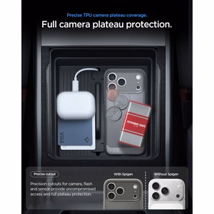 Spigen Rugged Armor MagSafe -suojakuori iPhone 17 Pro Max / 18 Pro Max -malleille, harmaa