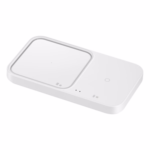 100% alkuperäinen langaton laturi Samsung Duo EP-P5400TWEGEU, valkoinen, 15W, mukana verkkolaturi ja kaapeli