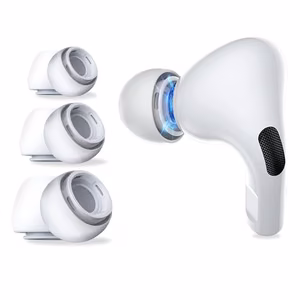 Tech-Protect korvatyynyt AirPods Pro 1 / 2 koissa S / M / L - valkoinen (3 kpl)