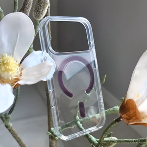Liavec Pure suojakuori Iphone 17 Pro/18 Pro -puhelimelle, violetti (kameran ohjauspainike)