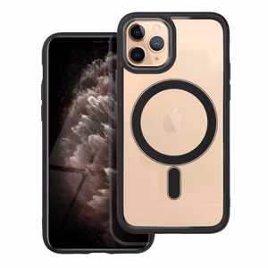 Suojakuori iPhone 11 PRO:lle Color Edge Mag Cover yhteensopiva MagSafe musta