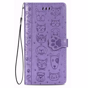 Cat-Dog Suojakuori Samsung A356 A35 5G violetti