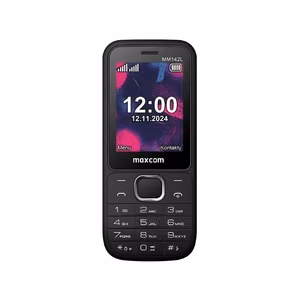 Matkapuhelin - MAXCOM MM 142L musta