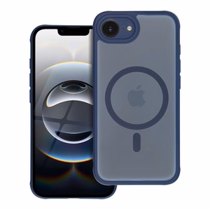 Suojakuori iPhone 17 AIR:lle Full Matte Mag Cover MagSafe-yhteensopiva sininen