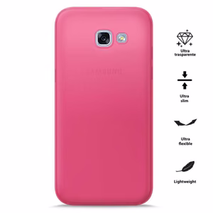 PURO 0.3 Nude case for Samsung Galaxy A3 (2017), fluorescent pink
