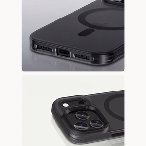 Benks Magnetic Lucid Armor Case -suojakuori (0067) Iphone 17:lle, musta (kameran ohjauspainike)