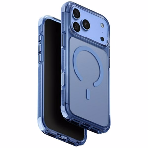 Uniq Combat Magclick Charging -suojakuori iPhone 18 Pro Max / 17 Pro Max – sininen