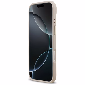 Guess 4G PU Classic Logo MagSafe suojakuori iPhone 17 Air:lle - vaaleanpunainen