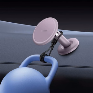 Baseus C01 magneettinen puhelimen pidike violetti