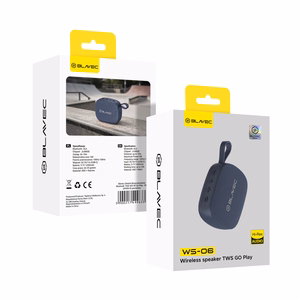 Blavec Kannettava Bluetooth Kaiutin TWS WS-06 Go Play - 6W (WS06-N) tummansininen