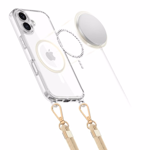 Tech-Protect FlexAir Chain MagSafe Suojakuori iPhone 16e / 17e:lle - Musta ja Beige