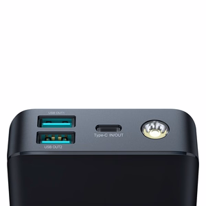 Ulkoinen akku Power Bank Joyroom JR-PBF02 30W 20000mAh musta