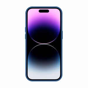 Tel Protect Silicone Premium Suojakuori iPhone 14 Pro:lle tummansininen
