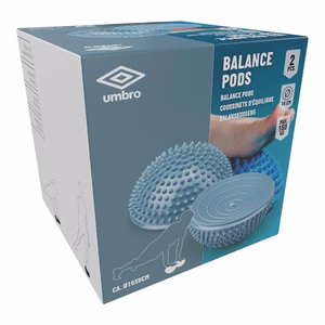 Umbro tasapainopuolipallot kuntoutukseen ja jalkahierontaan, 2 kpl