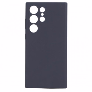 Puhelimen suojakuori TM Pure Silicone Samsung S916 S23 Plus / Charcoal Gray / (Blister)