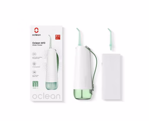 Oclean W10 suuhuuhtelulaite, vihreä, 2 suutinta