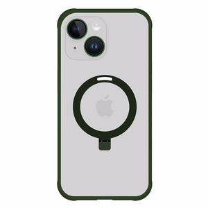 Tel Protect Magical Magsafe Stand Suojakuori iPhone 13:lle vihreä