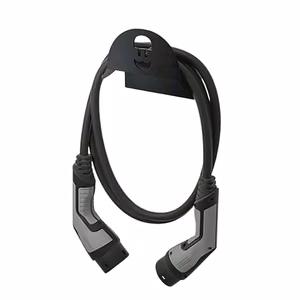 Wallbox HLD-B – EV charging-cable holder, black