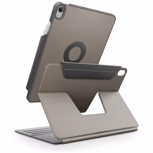 Uniq Rovus Snapmount Magneettinen 360 pyörivä irrotettava Suojakuori iPad 11 2025 / iPad 10.9 2022 (10. sukupolvi) - harmaa