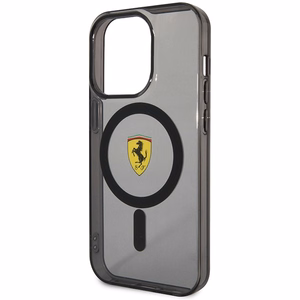 Ferrari FEHMP14XURKK iPhone 14 Pro Max 6.7" musta/musta hardcase Translucent Magsafe