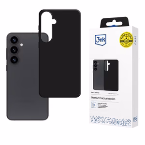 3mk Matt Case Pro for Samsung Galaxy S25 - matte black