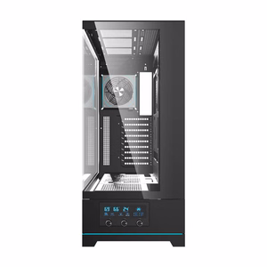 Darkflash DY451L PRO computer case (black) + 1 fan