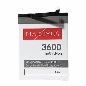 Akku MAXXIMUS HUAWEI P30 LITE 3600 mAh Li-Ion, HB356687ECW