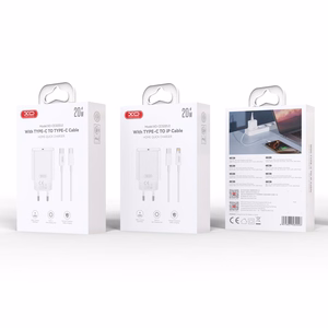 XO seinälaturi CE32 PD 20W 1x USB-C valkoinen