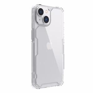 Nillkin Nature Pro iPhone 14 Plus kotelo, panssaroitu kansi, läpinäkyvä kansi